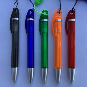 Quality lanyard plastic pen for promotion for sale