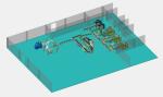 Servo Motion Multifunction Automated Packaging Lines Converying Robot Palletzing