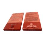 China Customized Logo Biodegradable Chocolate Packaging Golden / Silver Foil Stamping for sale