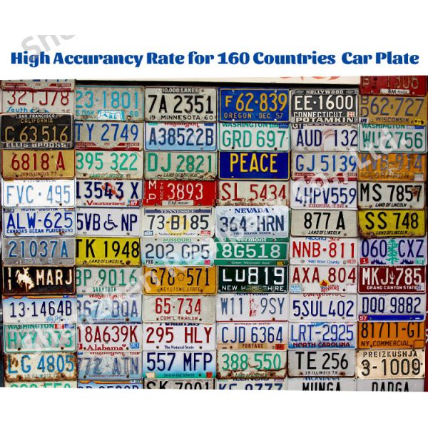 Parking Lot Management System with 4 Lines LED Display LPR Machine